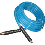 AR Braided rubber hose 100-Foot (3/8) 4000 PSI #AR1003840-BLU