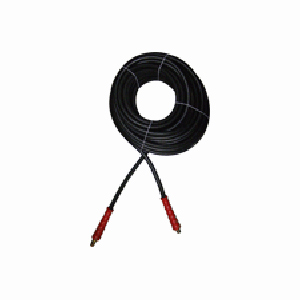 AR Hose (rigid x swivel end w.hose protectors) 100-Foot (3/8) 5400 PSI #AR1003854-BLK