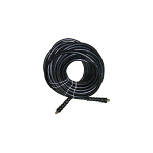 AR Hose (rigid x swivel end w.hose protectors) 50-Foot (3/8) 3000 PSI #AR503830-S-BLK